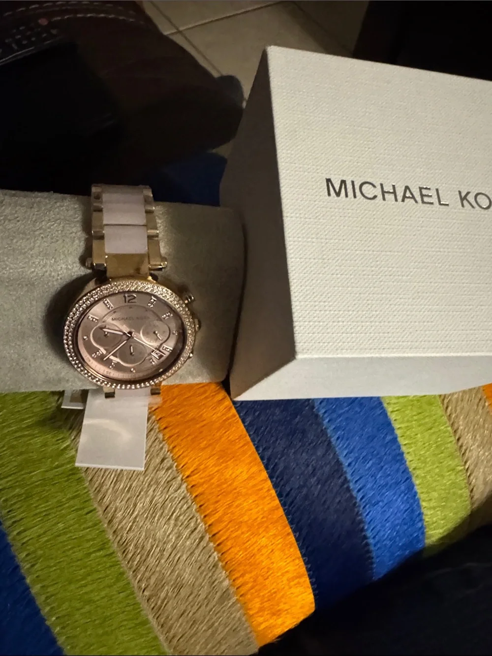 Michael Kors Parker Rose Gold Chronograph Quartz 39mm Ladies Watch | MK5896
